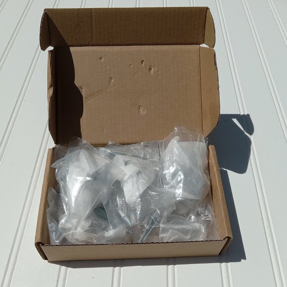 ALZASSBG 10 Pack Brushed Black Nickel Cabinet Knobs Rectangle Hardware Gray Pull - Picture 6 of 13